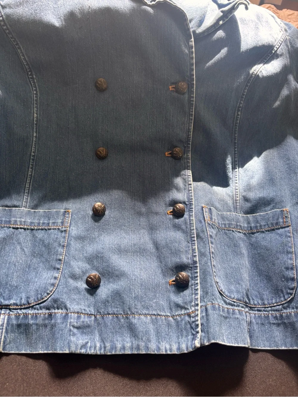 Vintage Ralph Lauren Custom -designed Frida Kahlo jacket 100% Cotton - Picture 11 of 14